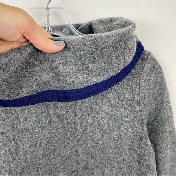 Vineyard Vines Cowl neck gray sweater size XS - Picture 7 of 14